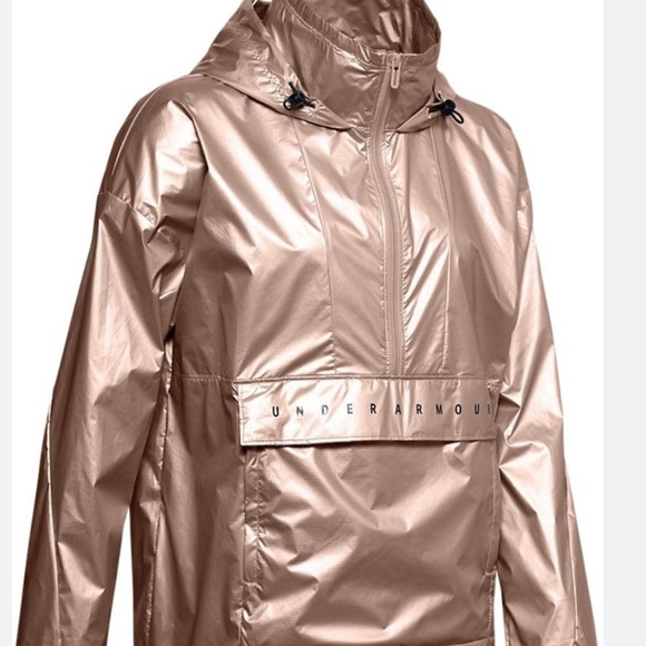 NWT UNDER ARMOUR HOODED Water Repellant Sport Jacket Sz. Small - Picture 1 of 5